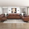 9203CHC Seating-Malcolm Collection 2pc Set: Sofa, Love