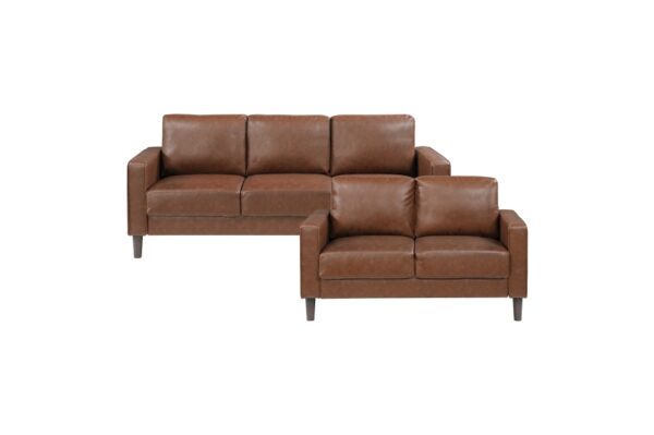 9203CHC Seating-Malcolm Collection 2pc Set: Sofa, Love