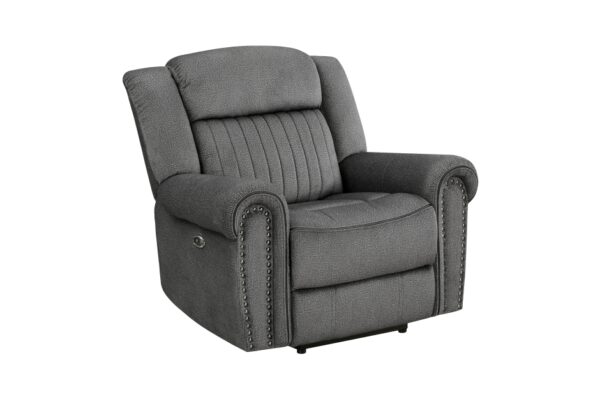 9204CC-PW Seating-Brennen Collection 2pc Set: Sofa, Love (Power)