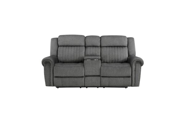 9204CC-PW Seating-Brennen Collection 2pc Set: Sofa, Love (Power)