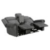 9204CC-PW Seating-Brennen Collection 2pc Set: Sofa, Love (Power)