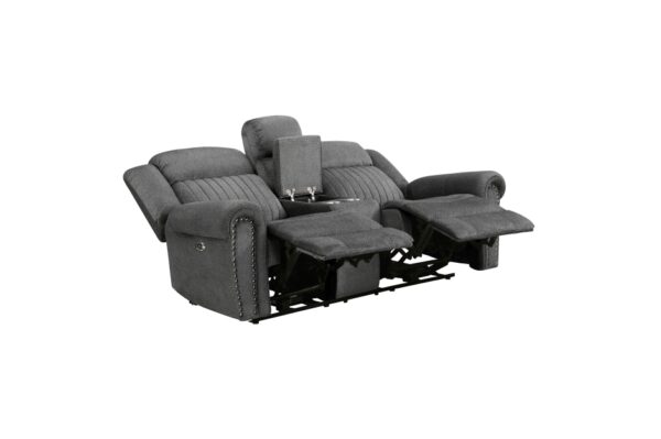 9204CC-PW Seating-Brennen Collection 2pc Set: Sofa, Love (Power)