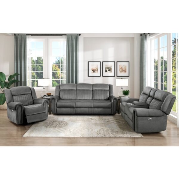 9204CC-3PW Power Double Reclining Sofa
