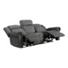9204CC-PW Seating-Brennen Collection 2pc Set: Sofa, Love (Power)