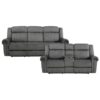 9204CC-PW Seating-Brennen Collection 2pc Set: Sofa, Love (Power)
