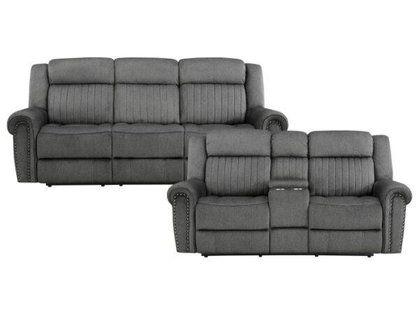 9204CC*2PW 2pc Set: Sofa, Love (Power)