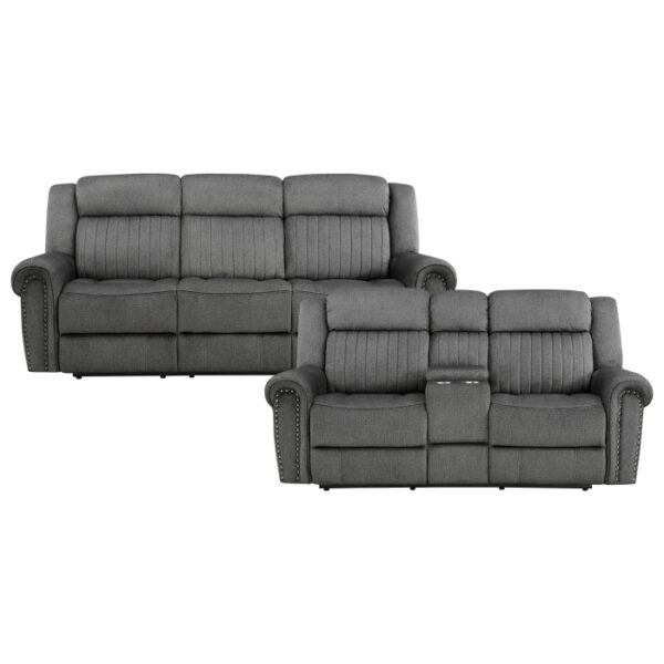 9204CC*2PW 2pc Set: Sofa, Love (Power)
