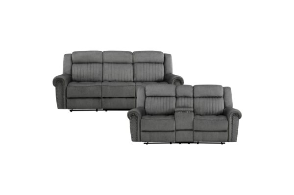 9204CC Seating-Brennen Collection 2pc Set: Sofa, Love