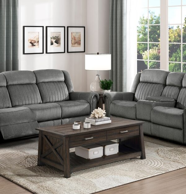 9204CC Seating-Brennen Collection 2pc Set: Sofa, Love