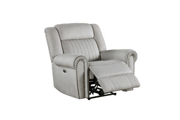 9204MT-PW Seating-Brennen Collection 2pc Set: Sofa, Love (Power)