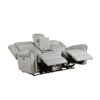 9204MT-PW Seating-Brennen Collection 2pc Set: Sofa, Love (Power)