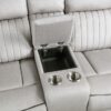 9204MT-PW Seating-Brennen Collection 2pc Set: Sofa, Love (Power)