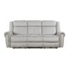 9204MT-PW Seating-Brennen Collection 2pc Set: Sofa, Love (Power)