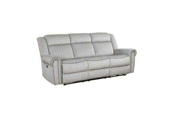 9204MT-PW Seating-Brennen Collection 2pc Set: Sofa, Love (Power)