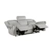 9204MT-PW Seating-Brennen Collection 2pc Set: Sofa, Love (Power)