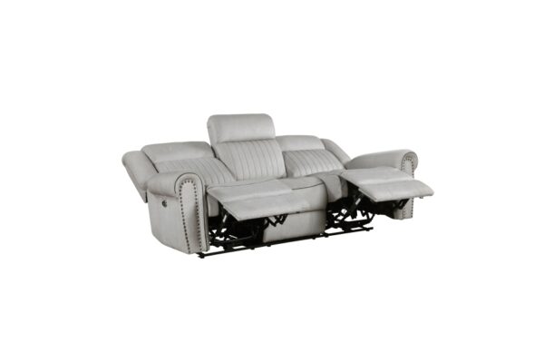 9204MT-PW Seating-Brennen Collection 2pc Set: Sofa, Love (Power)