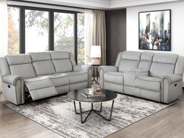 9204MT Seating-Brennen Collection 2pc Set: Sofa, Love