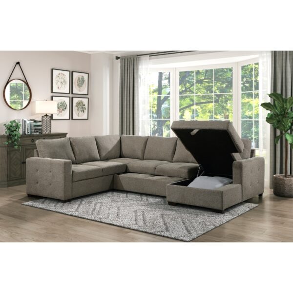 9206BR*33LRC 3-Piece Sectional with Pull-...