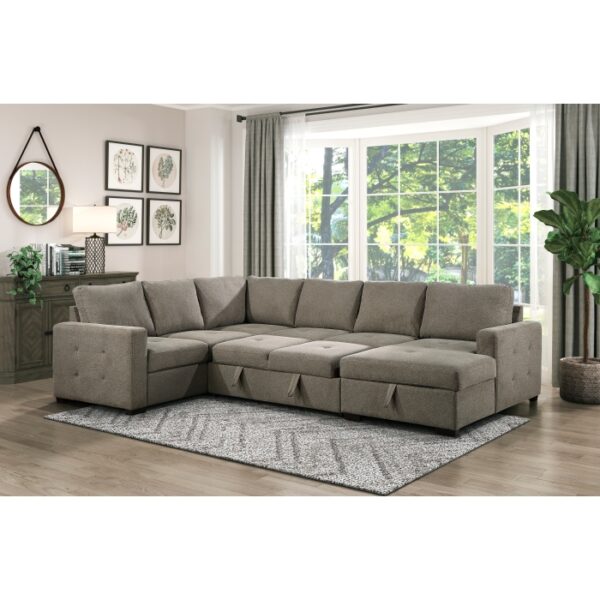 9206BR*33LRC 3-Piece Sectional with Pull-...