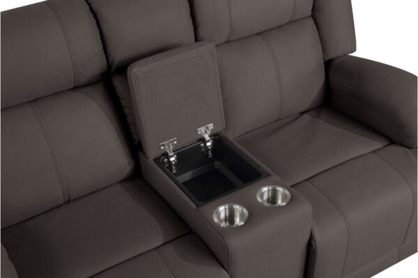 9207CHC-PW Seating-Camryn Collection 2pc Set: Sofa, Love (Power)