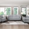 9209DG Seating-Ellery Collection 2pc Set: Sofa, Love