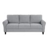 9209DG Seating-Ellery Collection 2pc Set: Sofa, Love