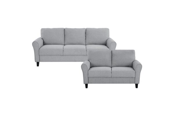 9209DG Seating-Ellery Collection 2pc Set: Sofa, Love