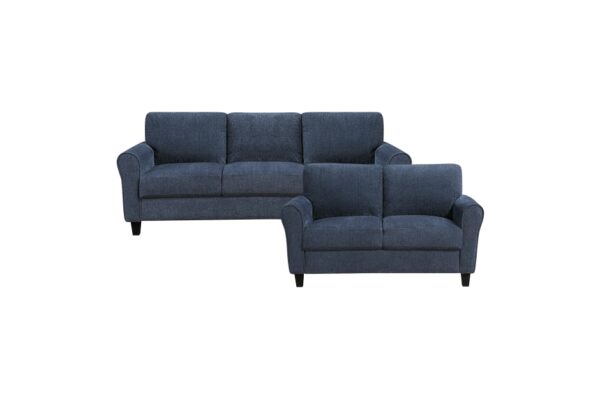 9209NFNV Seating-Ellery Collection 2pc Set: Sofa, Love