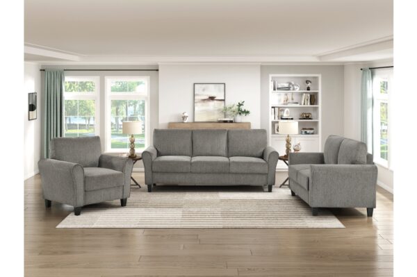 9209NFPT Seating-Ellery Collection 2pc Set: Sofa, Love