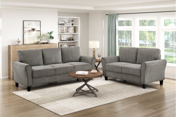 9209NFPT Seating-Ellery Collection 2pc Set: Sofa, Love