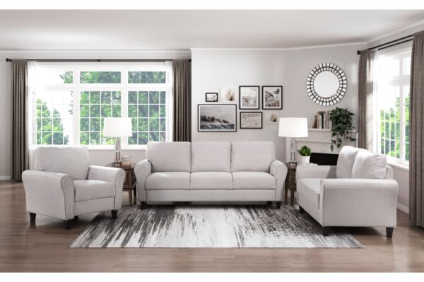 9209SN Seating-Ellery Collection 2pc Set: Sofa, Love