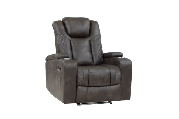 9211BRG Seating-Tabor Collection 2pc Set: Sofa, Love (Power)