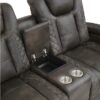 9211BRG Seating-Tabor Collection 2pc Set: Sofa, Love (Power)