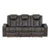 9211BRG-3PWH Power Double Reclining Sofa ...