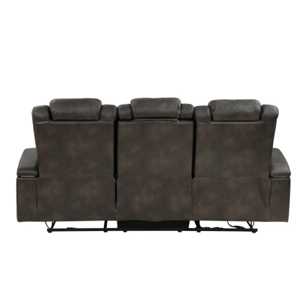 9211BRG-3PWH Power Double Reclining Sofa ...