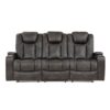9211BRG Seating-Tabor Collection 2pc Set: Sofa, Love (Power)
