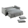 9238GY Seating-Alta Collection Convertible Studio Sofa with...