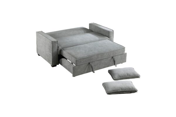 9238GY Seating-Alta Collection Convertible Studio Sofa with...