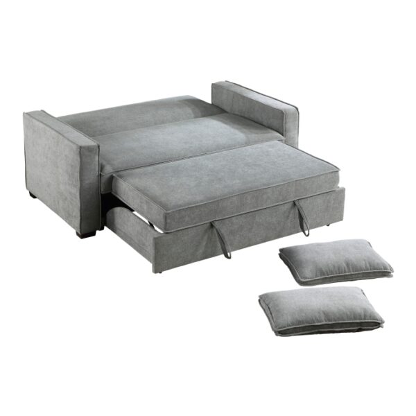 9238GY-3CL Convertible Studio Sofa with...