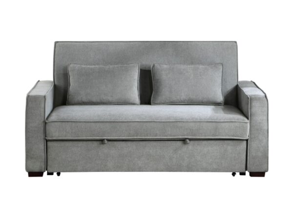 9238GY-3CL Convertible Studio Sofa with...