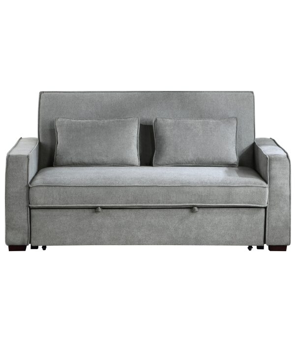9238GY-3CL Convertible Studio Sofa with...