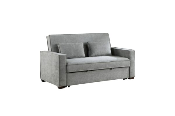 9238GY Seating-Alta Collection Convertible Studio Sofa with...