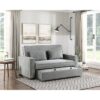 9238GY-3CL Convertible Studio Sofa with...