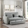 9238GY Seating-Alta Collection Convertible Studio Sofa with...