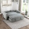 9238GY Seating-Alta Collection Convertible Studio Sofa with...