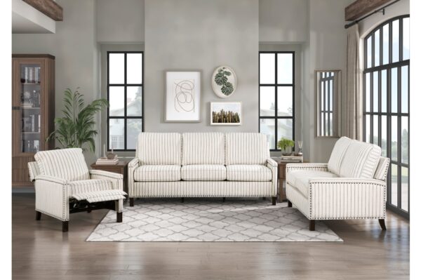 9257 Seating-Landrum Collection 2pc Set: Sofa, Love