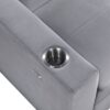 9258 Convertible Sofa with Hidden...