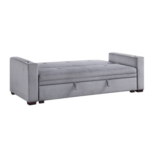 9258 Convertible Sofa with Hidden...