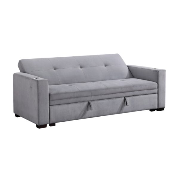 9258 Convertible Sofa with Hidden...