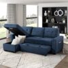 9259 Seating-Barbara Collection Reversible Sectional with Hi...